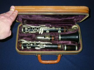 Vintage Selmer Paris Centered Tone Bb Soprano Clarinet,  Oval Hs Mouthpiece