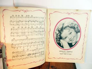 Sing With Shirley Temple Song Book Album 1935 2