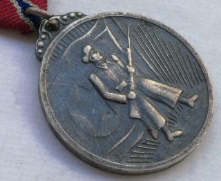 Korean War Military Merit Medal USSR Soviet - Made Chinese People ' s Volunteer Army 3