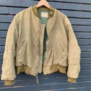 Vintage Us Army Armored Tank Tanker Jacket Ww2 40s 50s Military Conmar Quilted