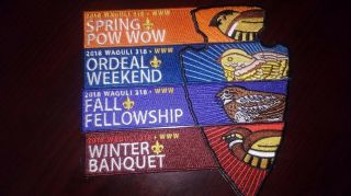 Boy Scout Oa Waguli Lodge 2018 Function Set History Of The Whippoorwill Set
