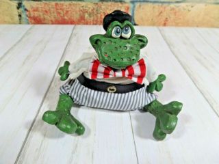 Russ Berrie Kathleen Kelly Critter Factory Collectible Country Frog