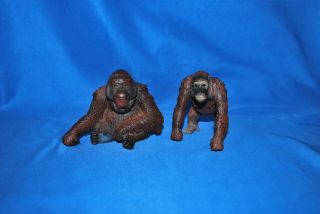 Orangutans By Schleich,  In Very Good