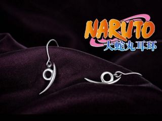 1 Pair Earring Naruto Shippuden: Orochimaru Earrings Ear Pendant Silver Gift