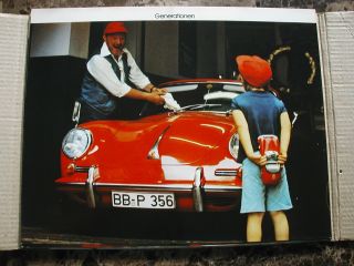 Cool 1978 Porsche Speedster Showroom Art Poster 13.  5 " X 17 "