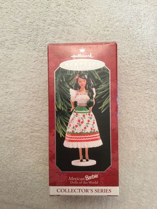 Hallmark Keepsake Ornament – Barbie Dolls Of The World Mexican Nib