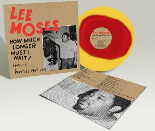 Lee Moses - How Much Longer Must I Wait? (limited Edition Red/tan Color Vinyl)