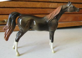 Peter Stone Model Horse - Liver Chestnut Arabian Chip