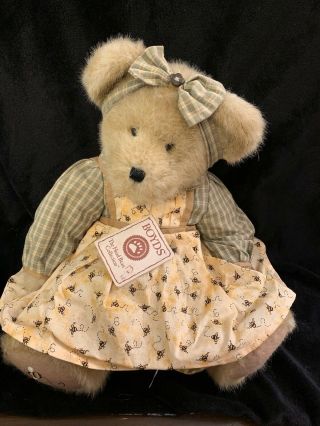 Boyd’s Bear Bears Plush Collectible Mrs Beezley Bee Dress