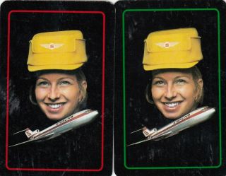 Airlines - Sterling - Set Of 2 - Single Vintage Swap Playing Cards