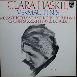 The Art Of Clara Haskil Mozart Beethoven Chopin Philips 6747 055 9 Lp Box Set