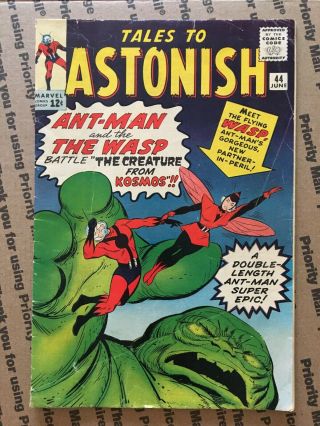Tales To Astonish 44 Origin & 1st Appearance Of The Wasp