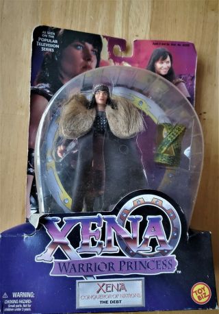 Xena Warrior Princess Conqueror Of Nations " The Debt " Action Figure Toy Biz