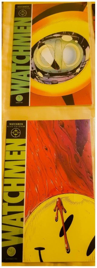 THE WATCHMEN 1 - 12 1986 COMPLETE DC NM - VF 3