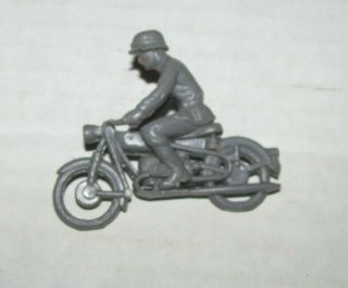 Marx Battleground/desert Fox Light Gray German Motorcycles