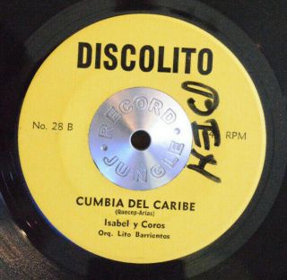 Deep Cumbia 45 - Isabel Y Coros - Cumbia Del Caribe /la Media Vaca Vg,  Hear