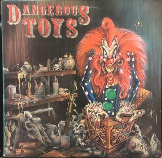 Dangerous Toys - Dangerous Toys S/t (1989,  Columbia) Fc 45031 Vg,  W/ Insert Promo