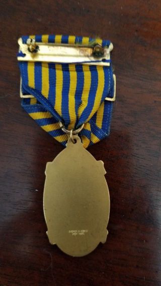 Masonic Sojourners National Medal - Heroes Of 76 Vintage OLD 3