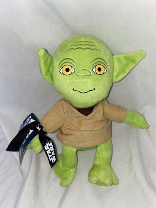 Lucasfilm Star Wars Yoda Character Stuffed Plush Toy Figure Galerie W/tag