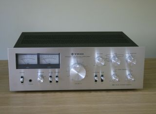 Classic Vintage Trio Ka - 6100 Stereo Integrated Amplifier,  Mm Phono - Ship W/w