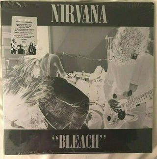 Nirvana - Bleach - Limited Edition Clear/black Swirl Deluxe 2 Lp Set