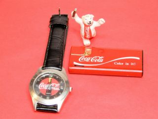 Coca Cola Watch,  Lighter & Bear 1459
