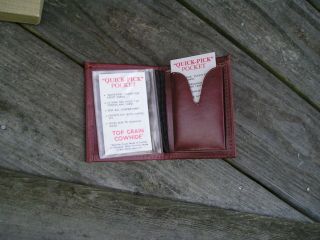 Vintage Boy Scout Wallet - Top Grain Cowhide 3