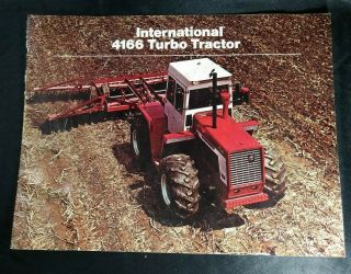 International Harvester 4166 Turbo Tractor Brochure