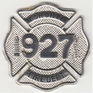 Toronto Fire Dept.  Badge,  Ontario