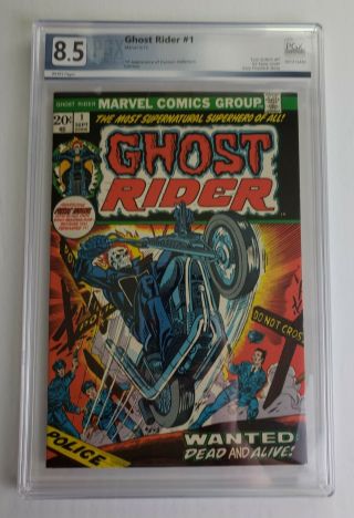 Marvel Comics Group Ghost Rider 1 Graded 8.  5