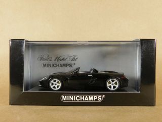 Minichamps Porsche Carrera Gt 2001 Black 1:43 Scale 430060230