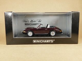 Minichamps Porsche 911 Targa 1965 Red 1:43 Diecast Model 400061160