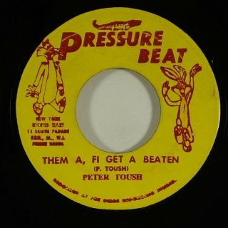 Peter Tosh " Them A Fi Get A Beaten " Reggae 45 Pressure Beat Mp3