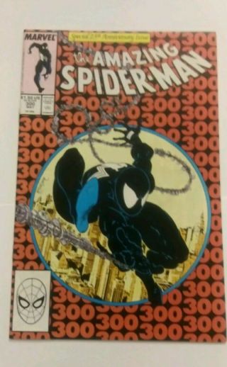 Spider - Man 300 Origin & 1st App Venom - Cond.  Key Must Have
