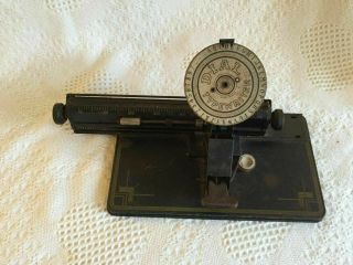 Vintage Marx Toys Tin Litho Dial Typewriter Children 