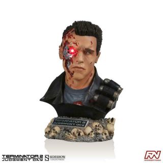 T - 800 Terminator Legendary Scale Bust Statue Sideshow 4