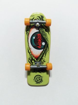 Santa Cruz Skateboard - Rob Roskopp Eye Tech Deck Collector Series,  Fingerboard