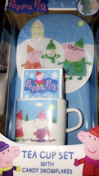 Peppa Pig Kids Mug Tea Set