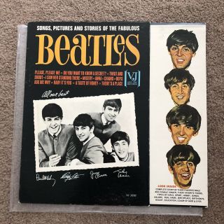 Songs,  Pictures And Stories Of The Fabulous Beatles Rainbow Mono Orig