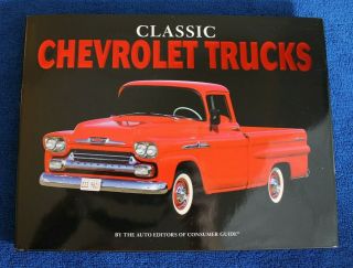Classic Chevrolet Trucks Hardcover Book Silverado 3100 3600 Suburban Task Force