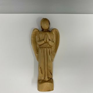 Wooden Carved Praying Angel Wooden Angel?