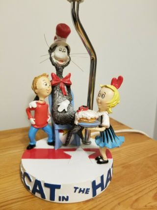 Official Vintage Dr Seuss Cat In The Hat Table Lamp Base