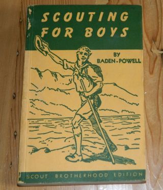 Scouting For Boys.  Boy Scouts Of Canada.  Baden Powell (1950 