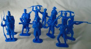 Napoleonic Wars French Toy Soldiers W/ Napoleon 12 In 8 Poses