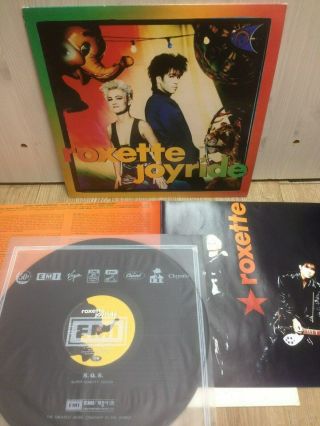 Roxette - Joyride 1991 Korea Lp Vinyl 4p Insert No Barcode [nm]