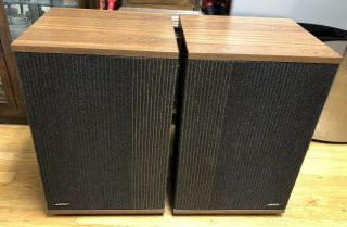 Vintage Bose 501 Series Iv Direct/reflecting Speakers Pair L&r - Sound