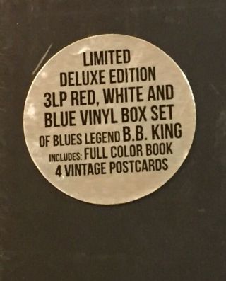 B.  B.  King - THE KING ' S BLUES BOX 3 LP Set The Thrill is Gone 2