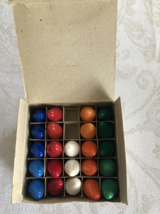 23 Vintage C - 7 1/2 120v Multicolor Christmas Bulbs Ge & Taiwan