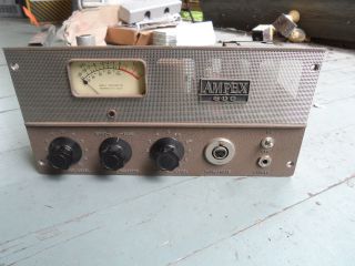 Vintage Ampex 600 601 Tube Mic Preamp