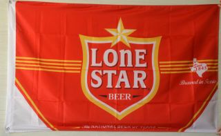 Lone Star Beer Flag 3x5ft Banner Us